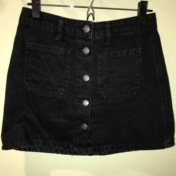 black jeans skirt
